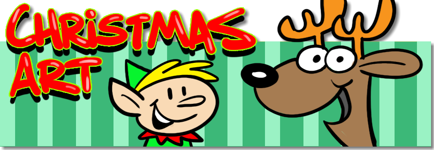 How to draw Christmas chracters for kids